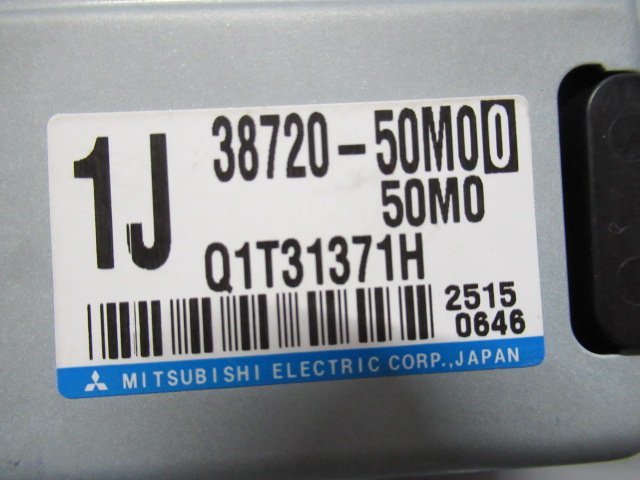 送料520円　MRワゴン　MF33S　パワステ　コンピューター　PS　38720-50M00　ミツビシ　Q1T31371H　純正　22085　伊t_画像2