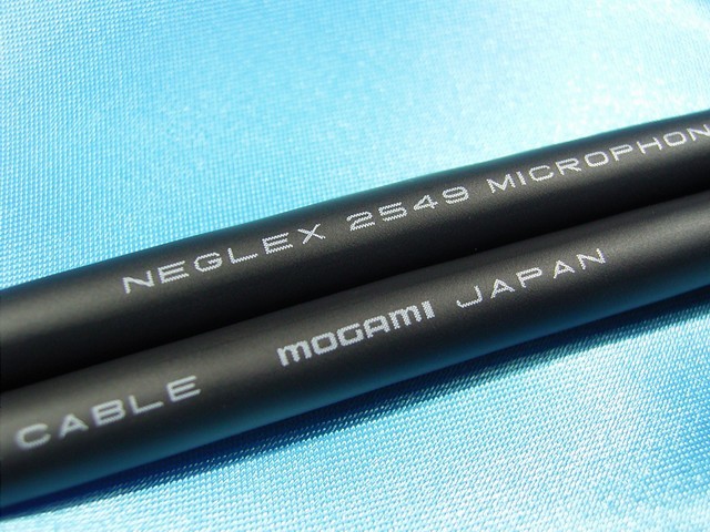 XLR кабель 2 шт 1 комплект 2.5m | кабель :MOGAMI Moga mi2549 | штекер : generic