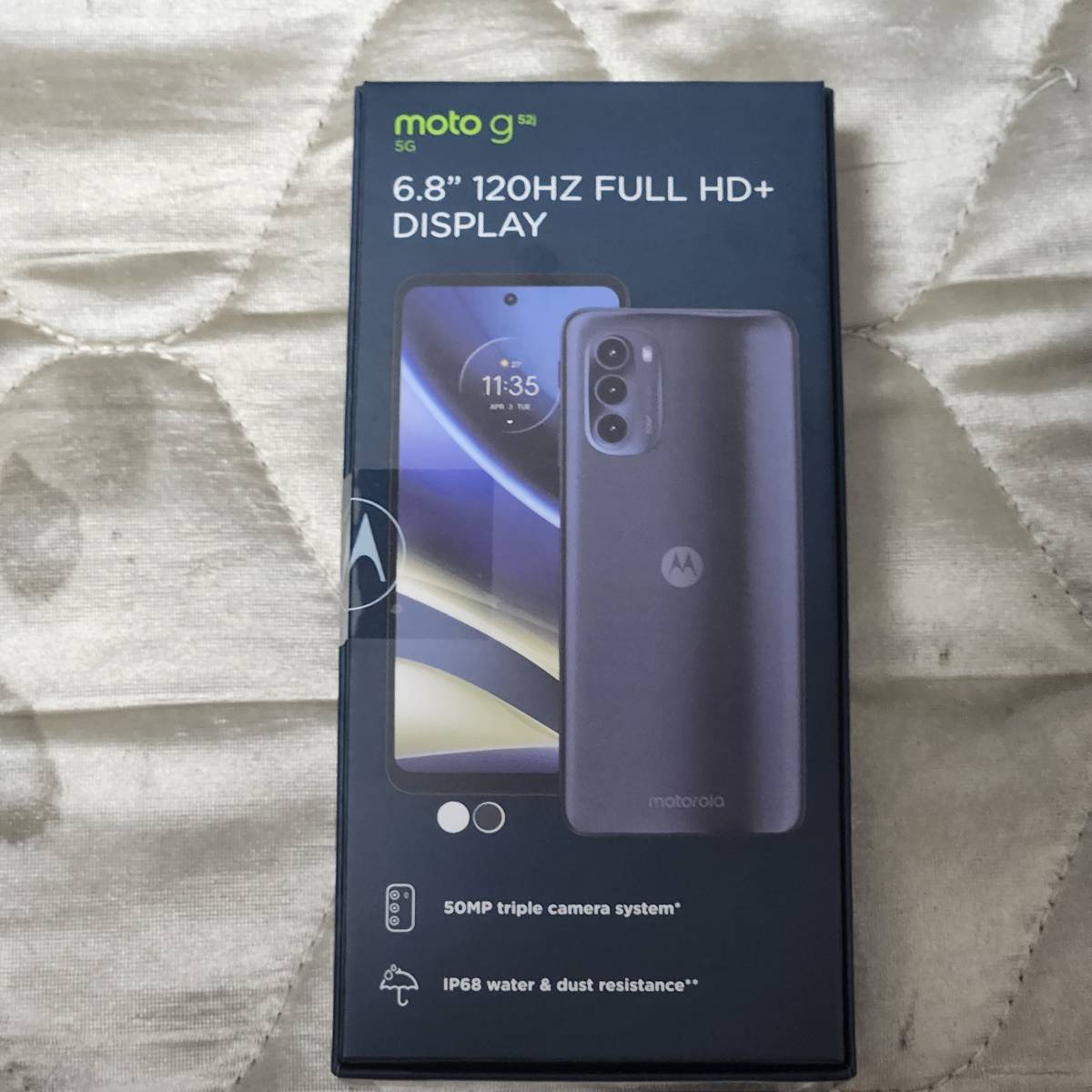 新品未開封 Motorola moto g52j 5G インクブラック おサイフケータイ