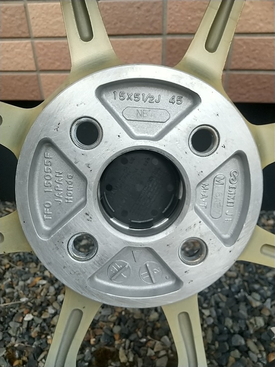 ホンダ Modulo 15インチ 軽量アルミホイール ENKEI 純正 ホイール