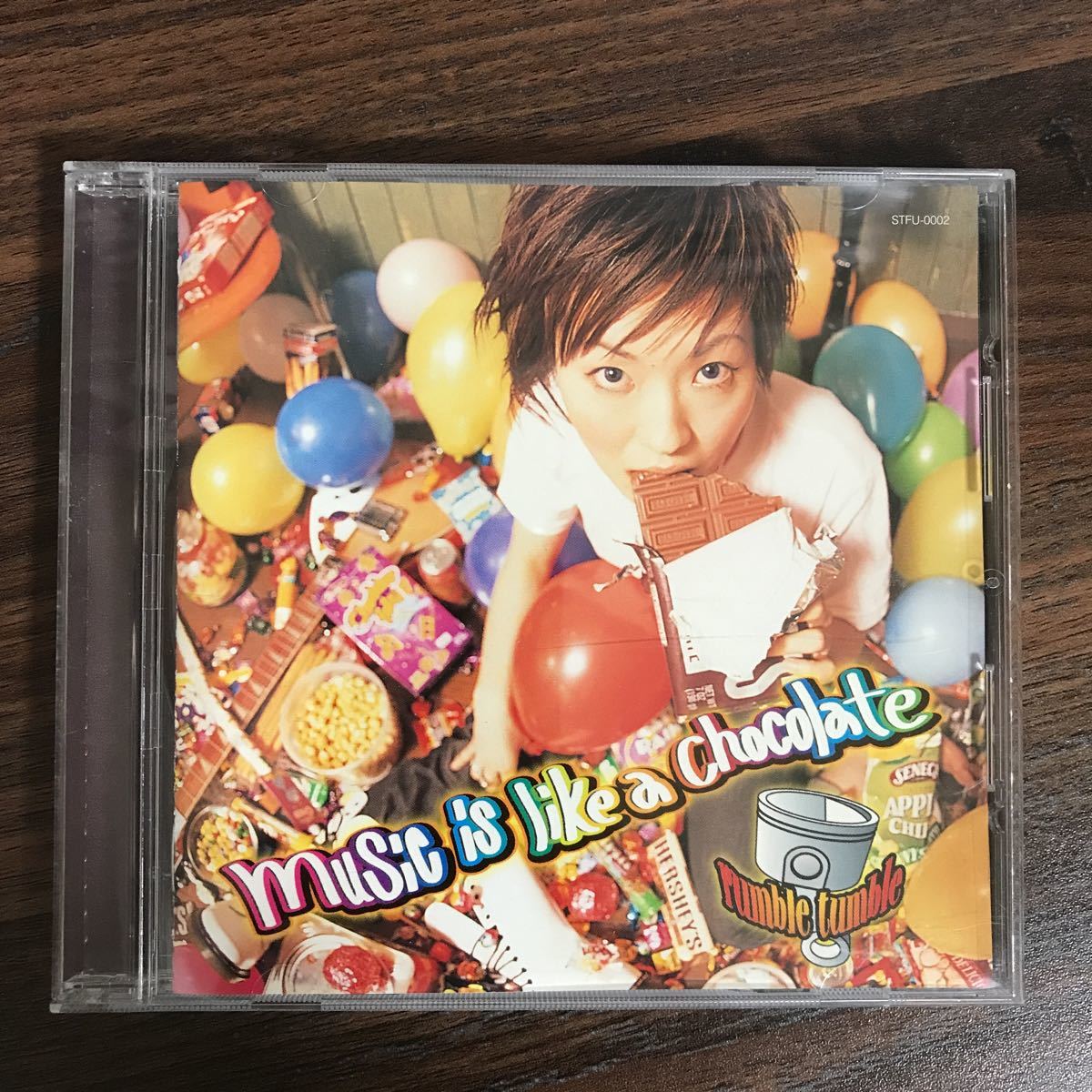 (B358)帯付 中古CD150円 ランブルタンブル music is like a chocolate_画像1