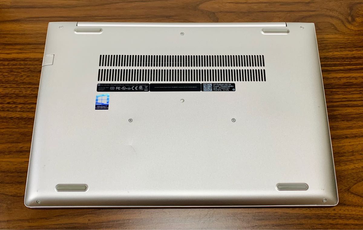 HP Probook 450 G6 i3/8GB/SSD128GB/ACアダプター有り Office 付き
