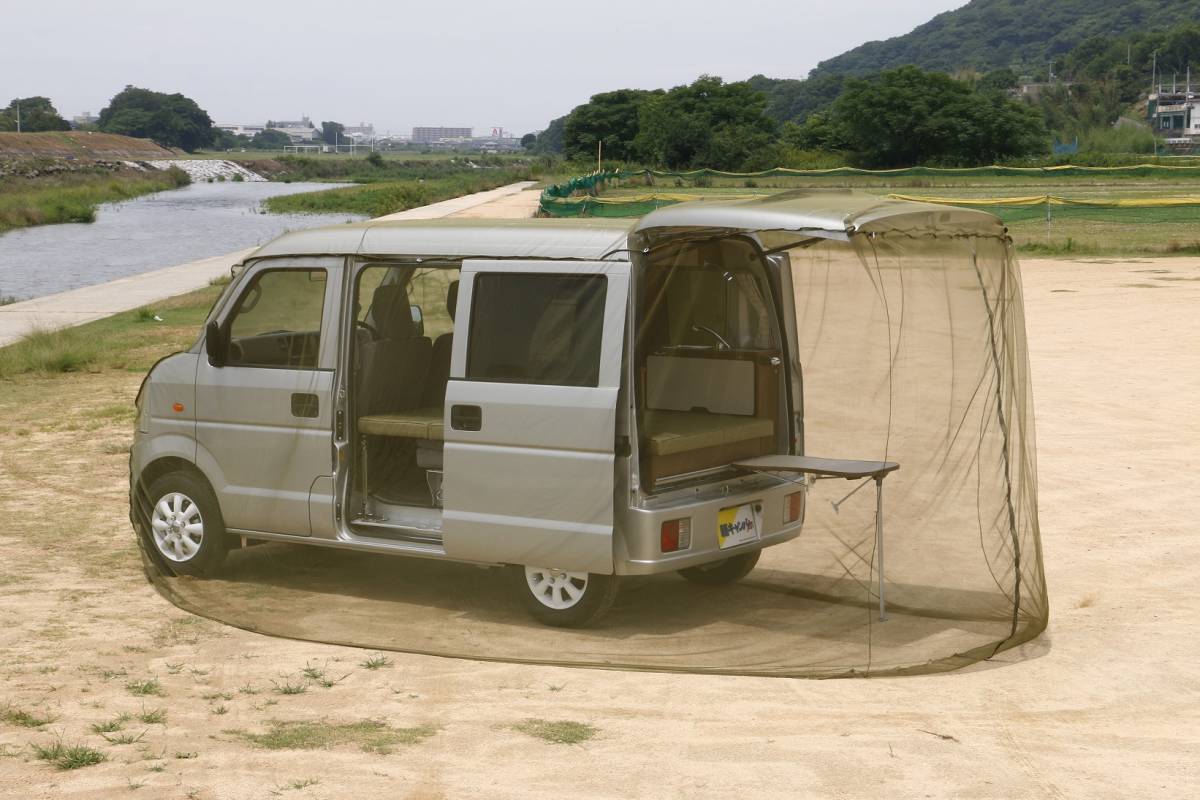 驅蟲劑封裝整車車蚊子1 BOX為Hiace 車を丸ごと包めこむ虫除けネット　カーモスキート　1ＢＯＸハイエース用