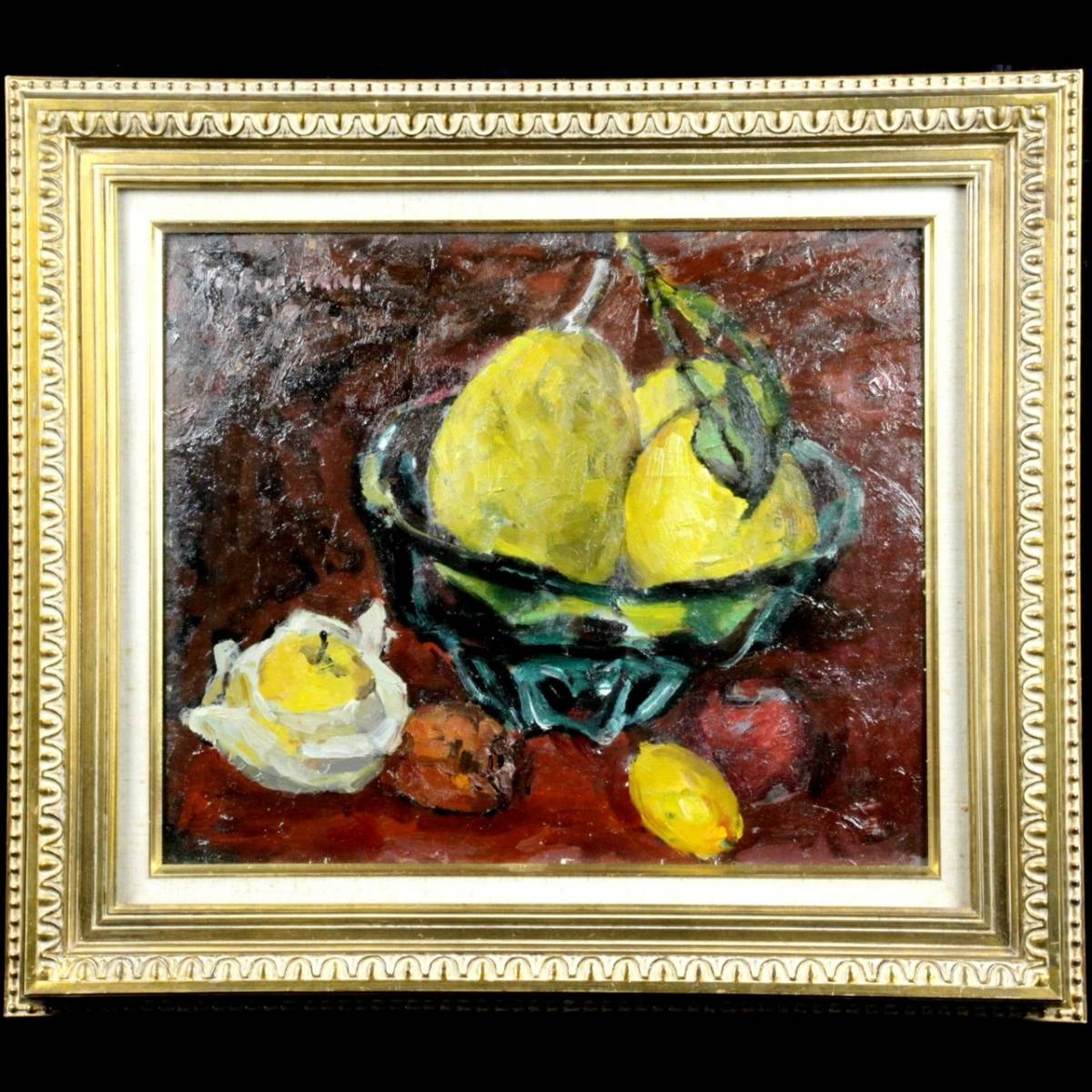 Yahoo!オークション - 錵 T.FUJITANI 「静物画」 肉筆油彩画8号 Yahoo!オークション - 錵 T.FUJITANI 「静物画」 肉筆油彩画8号