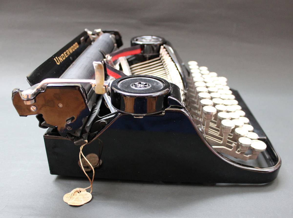 【美品】 1935 UNDERWOOD PORTABLE 【試打新品リボン付】 アンダーウッド タイプライター アンティーク  ヴァイオレット・エヴァーガーデン