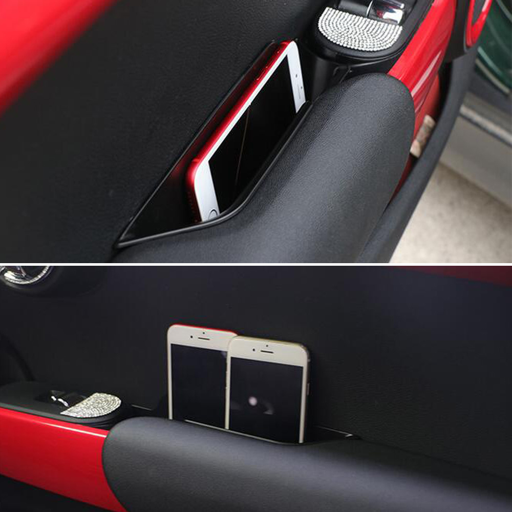 MINI 車内ドア収納 ボックス 収納ケース 内装 インテリア アクセサリー カスタム BMW ミニクーパー SJCW F55 F56 ハッチバック_画像7