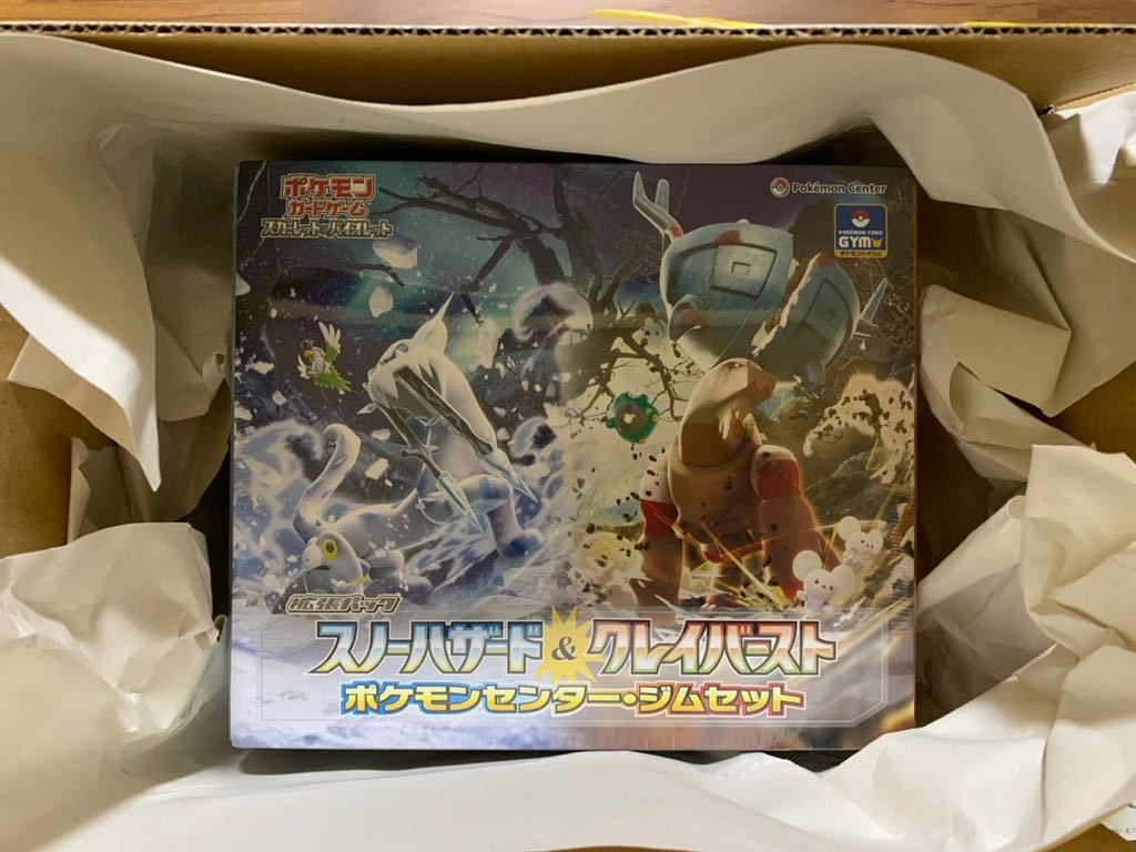 ポケモンカードゲーム スノーハザード & クレイバースト ジムセット