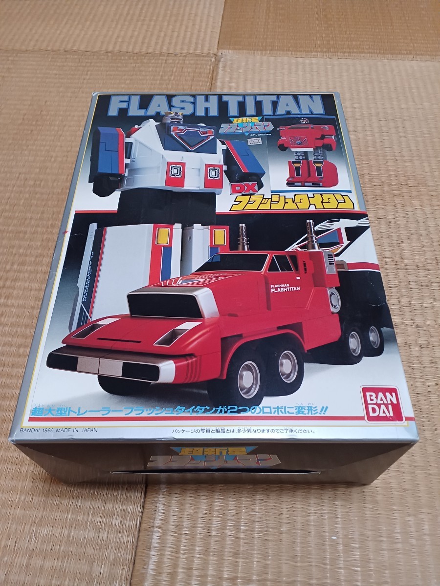 有名ブランド レビュー (Flash Titan) 超新星フラッシュマン DX