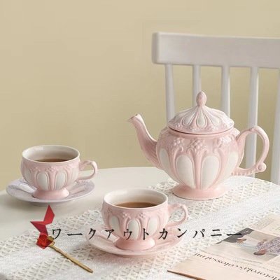  весна новый товар teapot чайная чашка блюдце ro здесь способ европейская посуда чайная посуда 2 покупатель комплект ложка имеется интерьер подарок розовый 