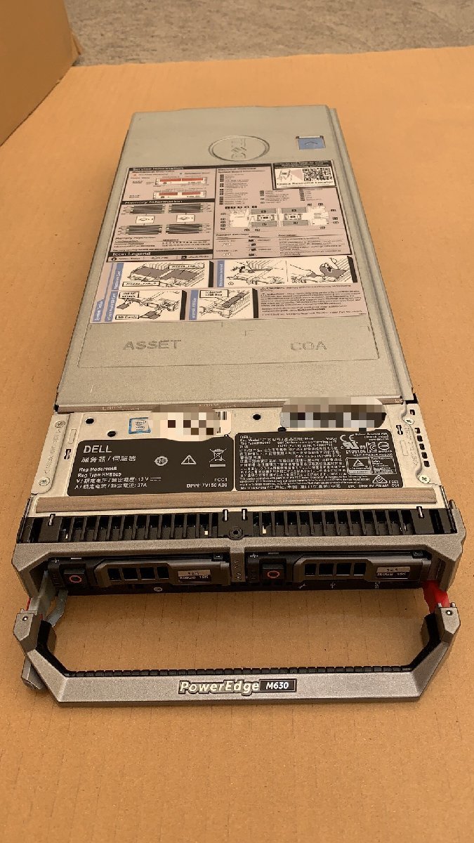 100%の保証 XEON M630 PowerEdge ジャンク現状DELL E5-2620V3 D05311