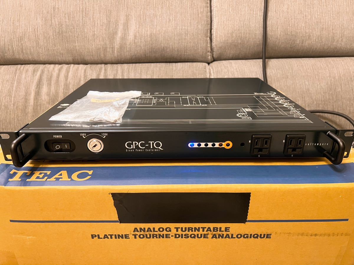 生産完了品】VOLT AMPERE GPC-TQ スタジオ必須のクリーン電源 生産完了品】VOLT AMPERE GPC-TQ スタジオ必須のクリーン電源