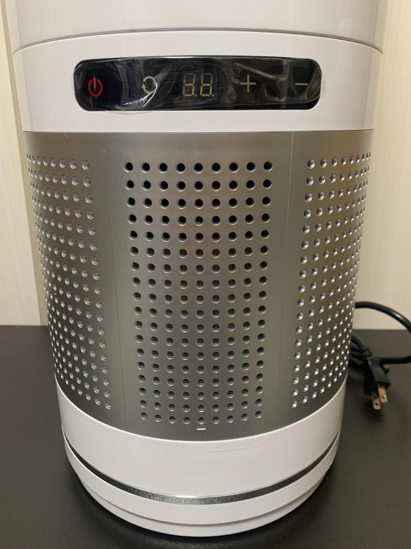 扇風機 羽なし dcモーター 静音 温冷風扇 スリム扇風機 3段暖風・8段