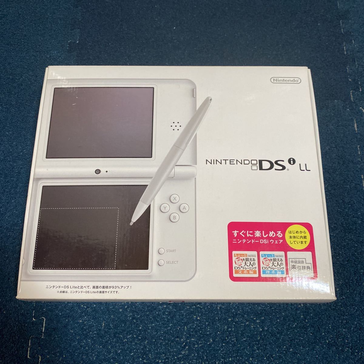 希少!大人気! ナチュラルホワイト DSiLL 任天堂純正 ホワイト 希少!大人気! ナチュラルホワイト DSiLL 任天堂純正 ホワイト