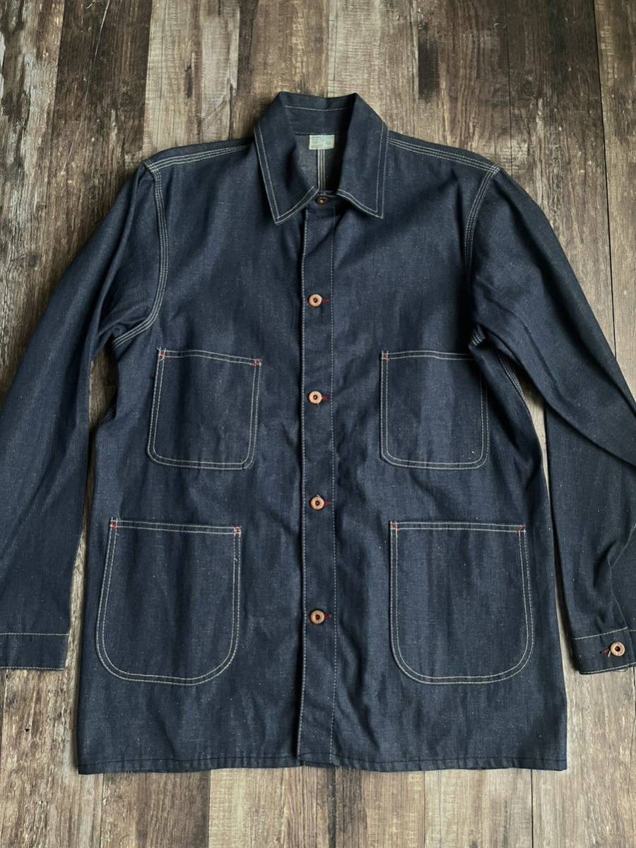 40s 未使用品 デッドストック カバーオール WWⅡ 大戦 月桂樹