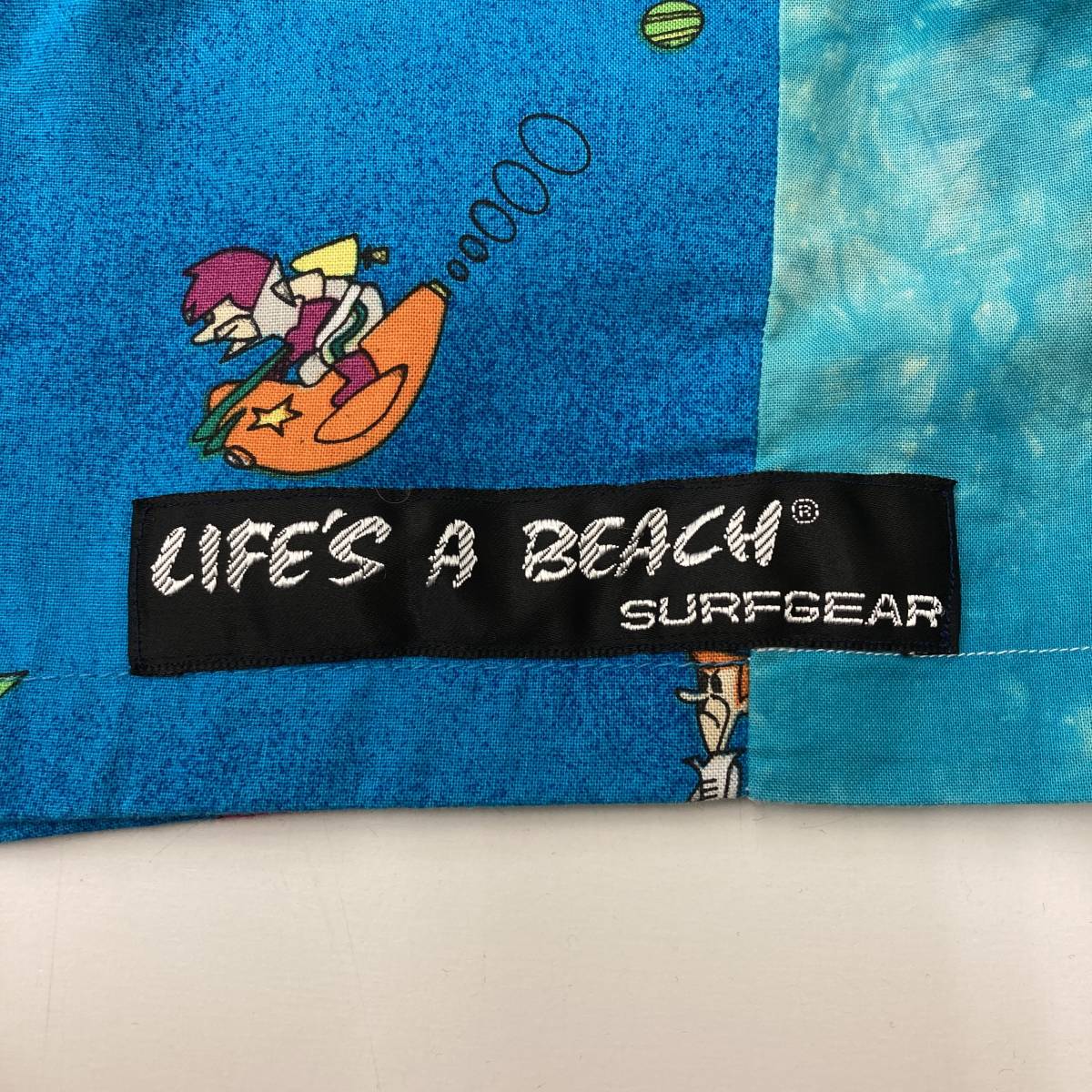 LIFE'S A BEACH ジェットソン ショーツ Mサイズ ショートパンツ ハーフパンツ ライフズアビーチ 80s 90s POWELL BUTTSTAIN VINTAGE 3030436_画像3