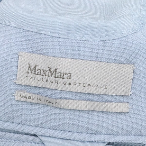 *Max Mara Tailleur Sartoriale Max Mara monkey Tria -re stretch double jacket pastel blue 44