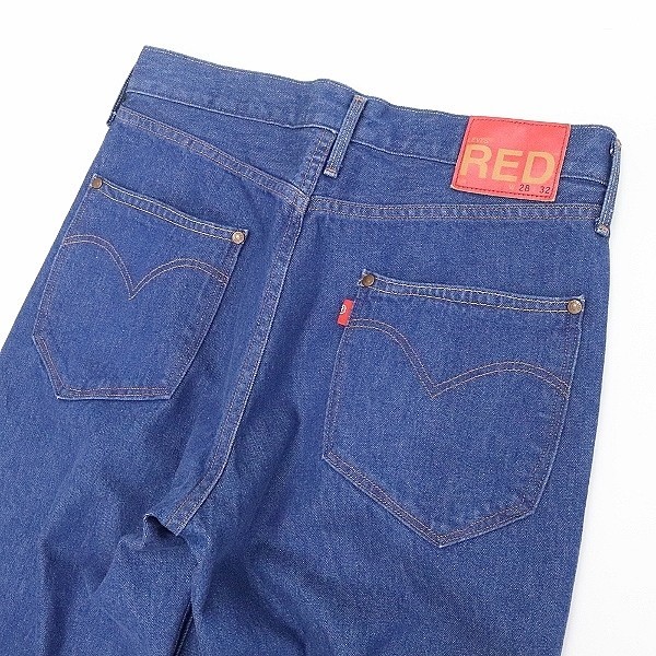 美品◆Levi's RED リーバイスレッド LOOSE TAPER TROUSER ルーズ テーパー トラウザー デニム パンツ ジーンズ インディゴブルー W28_画像5