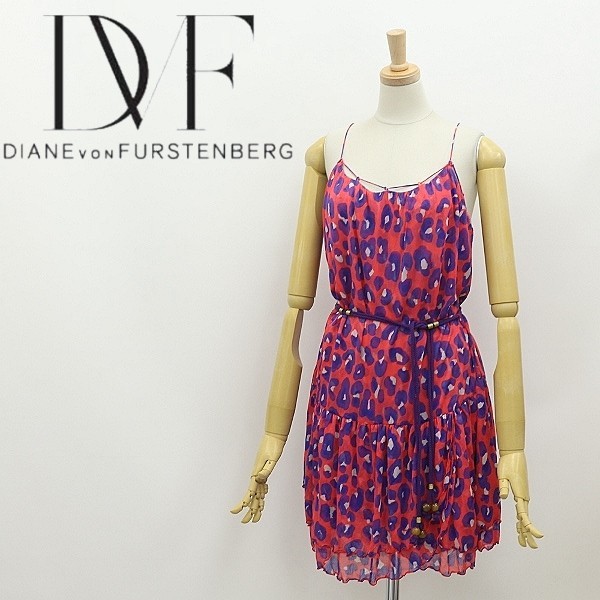 日本製】 von ◇DIANE FURSTENBERG ワンピース キャミソール 総柄