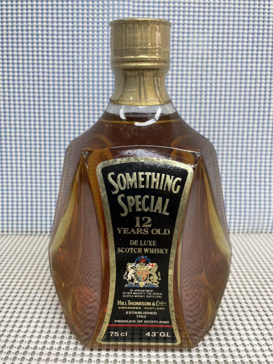 希少 】ウイスキー SOMETHING SPECIAL サムシング スペシャル 12年
