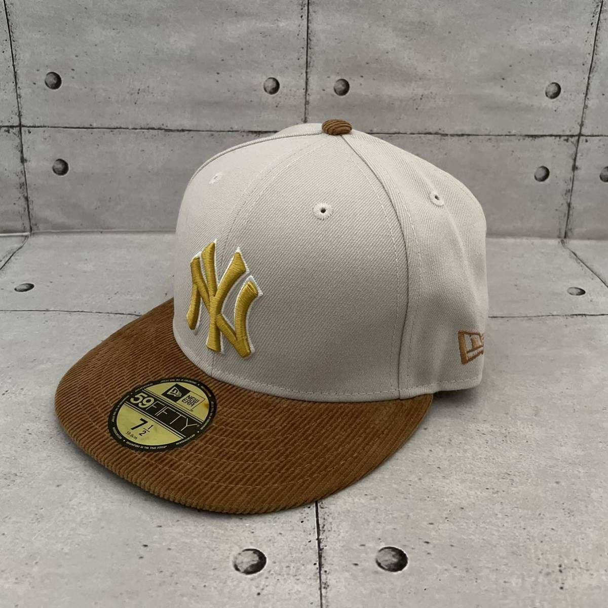 品質満点！ 【新品】NEW ERA ニューエラ 59FIFTY MLB Corduroy Visor