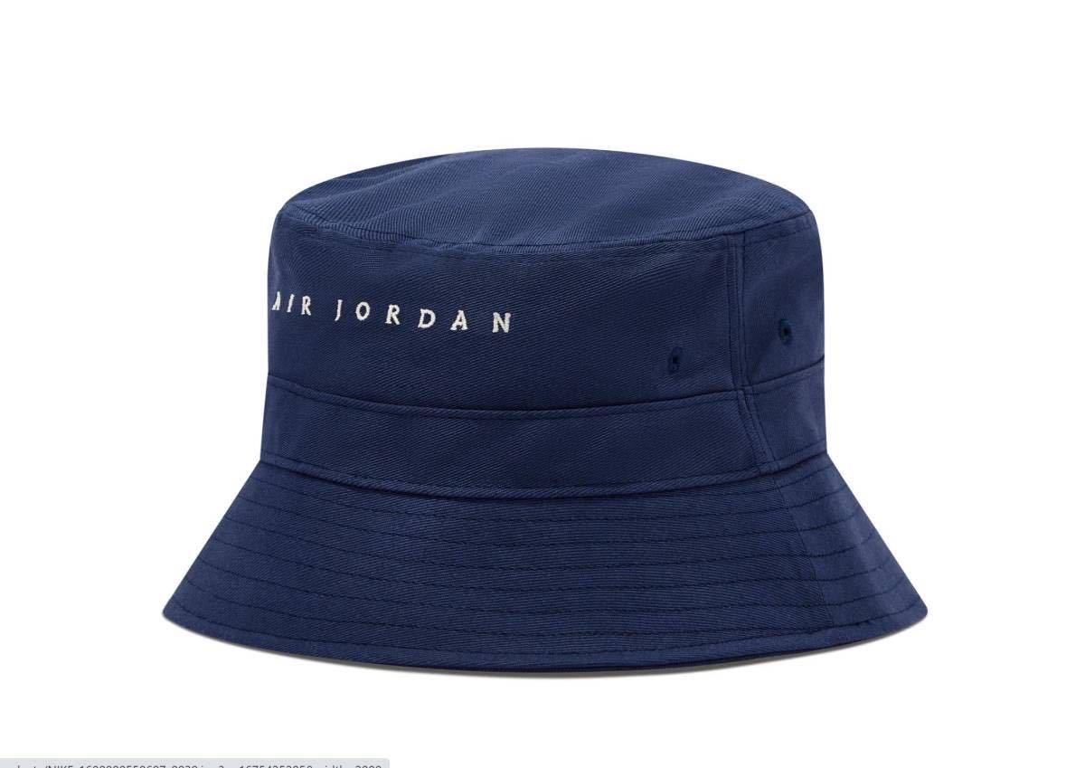 【送料無料】【新品】NIKE Jordan x UNION Bucket Hat Navy M/L ナイキ ジョーダン ユニオン バケットハット ネイビー 2_画像2
