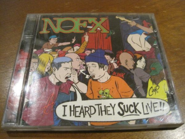 CD NOFX　 Heard They Suck Live　ライブ盤_画像1