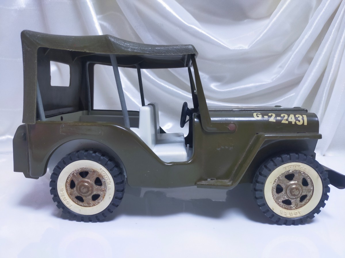 Tonka 1960s Vintage Jeep G-2-2431 тонн ka Vintage Jeep 