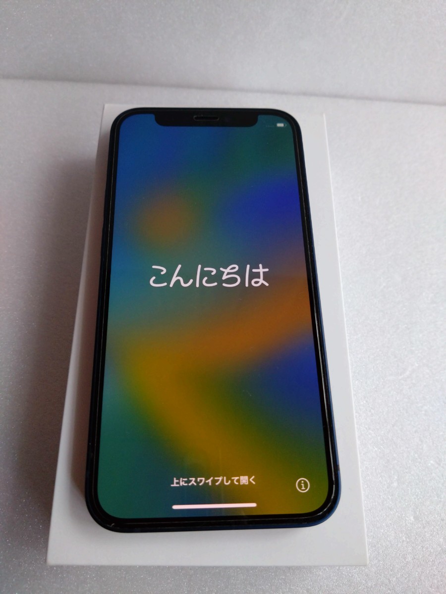 Apple iPhone 12 mini 64GB ブルー MGAP3J/A A2398 SIMフリー