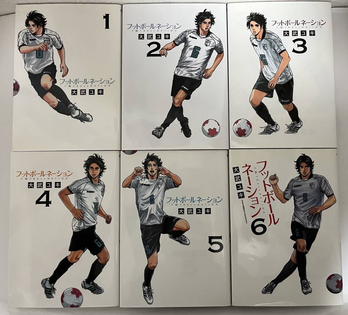 【17巻セット】フットボールネーション 大武ユキ サッカー ビックコミックスの画像1