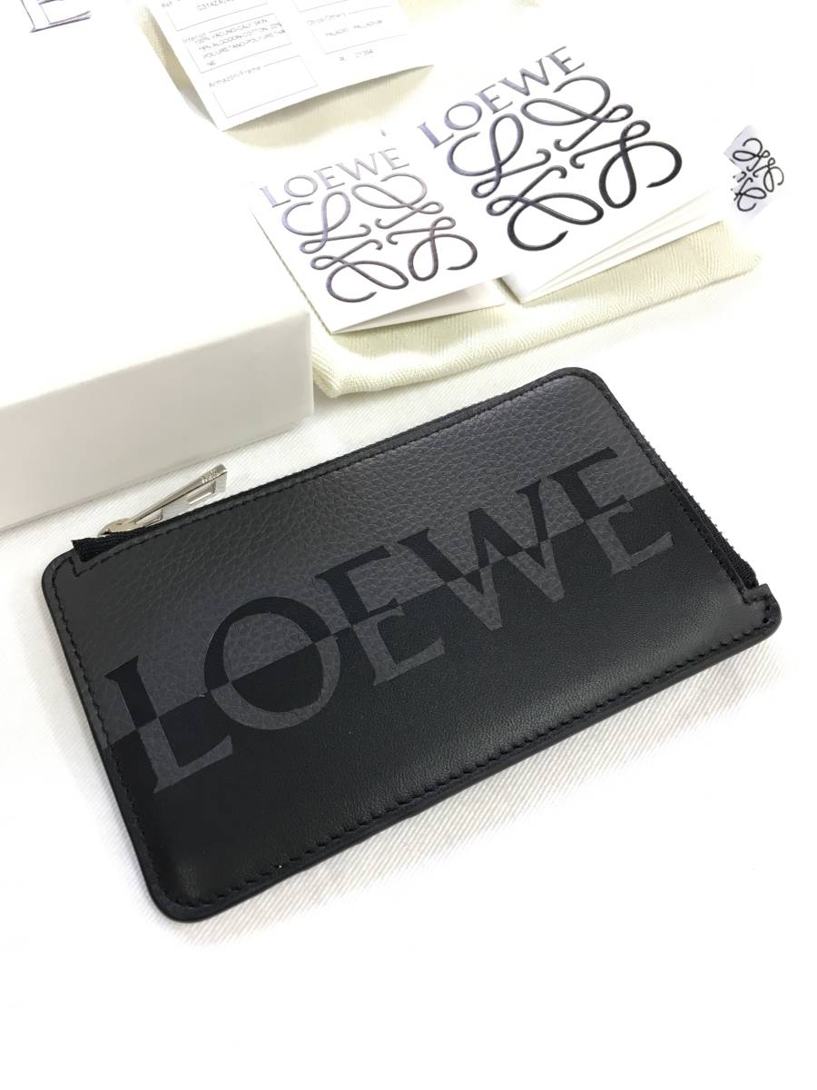 色々な バイカラー ロゴ LOEWE 新品 カードケース コインケース ロエベ