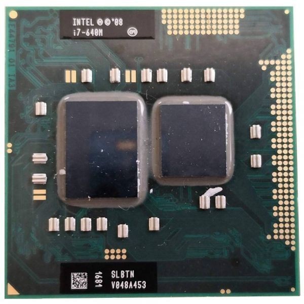 Intel Core i7-640M SLBTN SLBTP SLBZU 2C 2.8GHz 4MB 35W Socket G_画像1