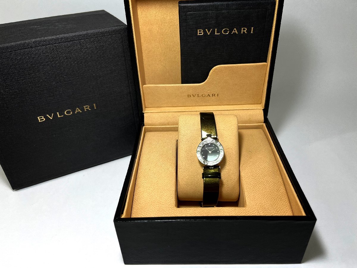 美品 ブルガリ BVLGARI BVLGARI Bzero1 ビーゼロワン クォーツ