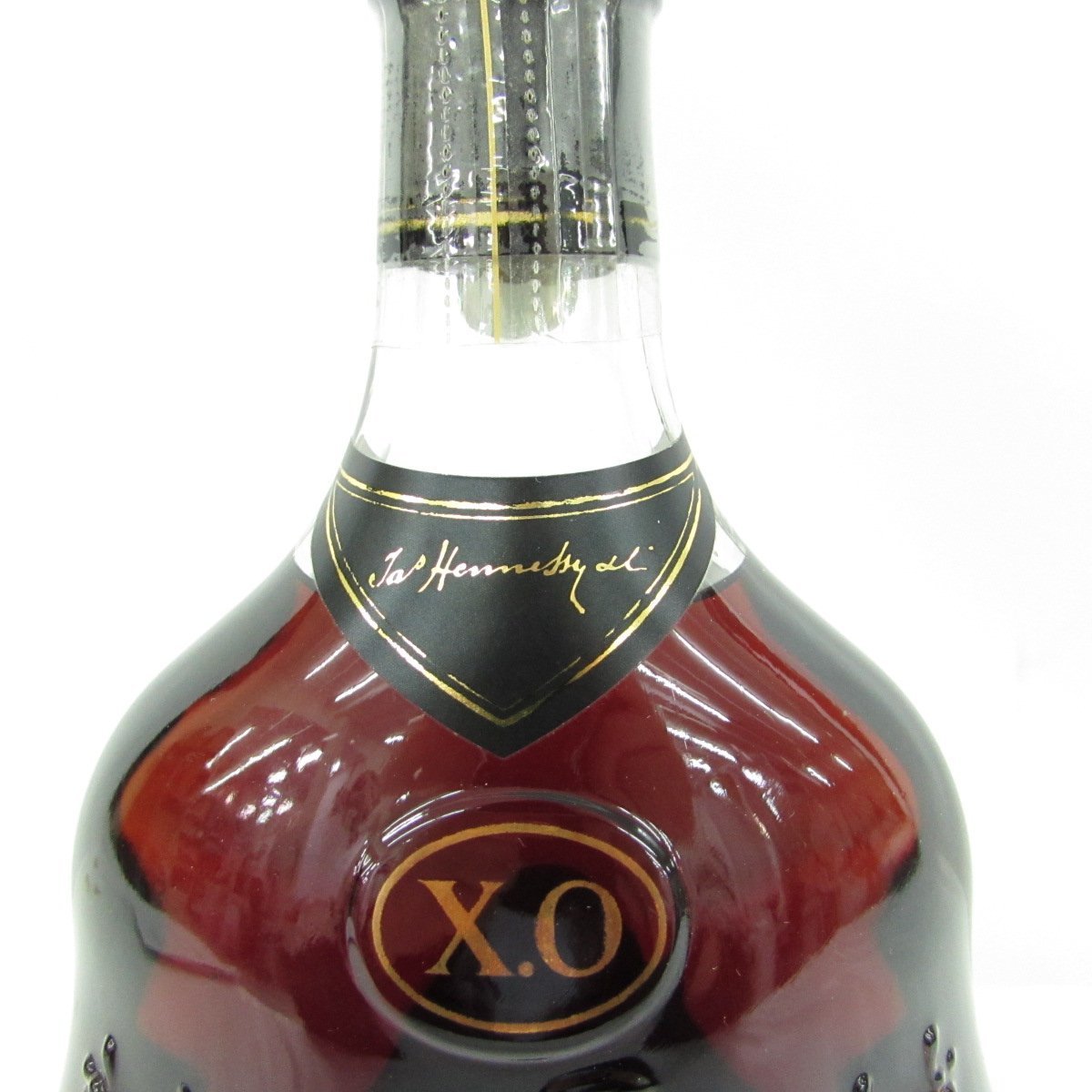 Hennessy　ヘネシー　XO　ブランデー　700ml　40%　金キャップ　0506　クリアボトル　11270355