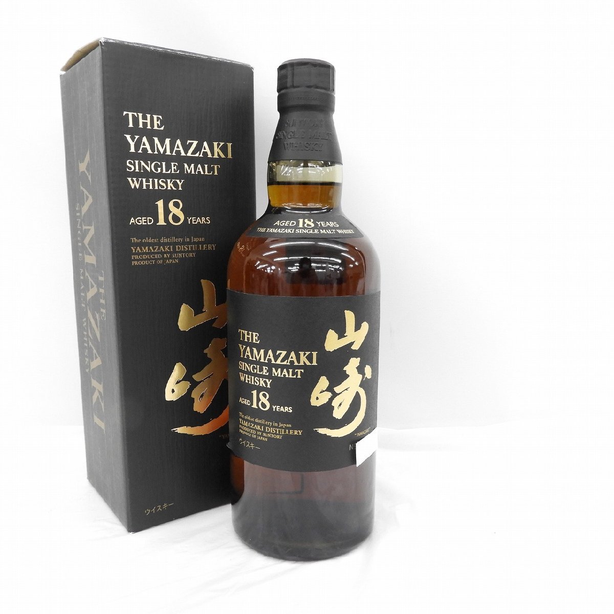 未開栓】SUNTORY サントリー 山崎 18年 シングルモルト 旧品 未開栓】SUNTORY サントリー 山崎 18年 シングルモルト 旧品