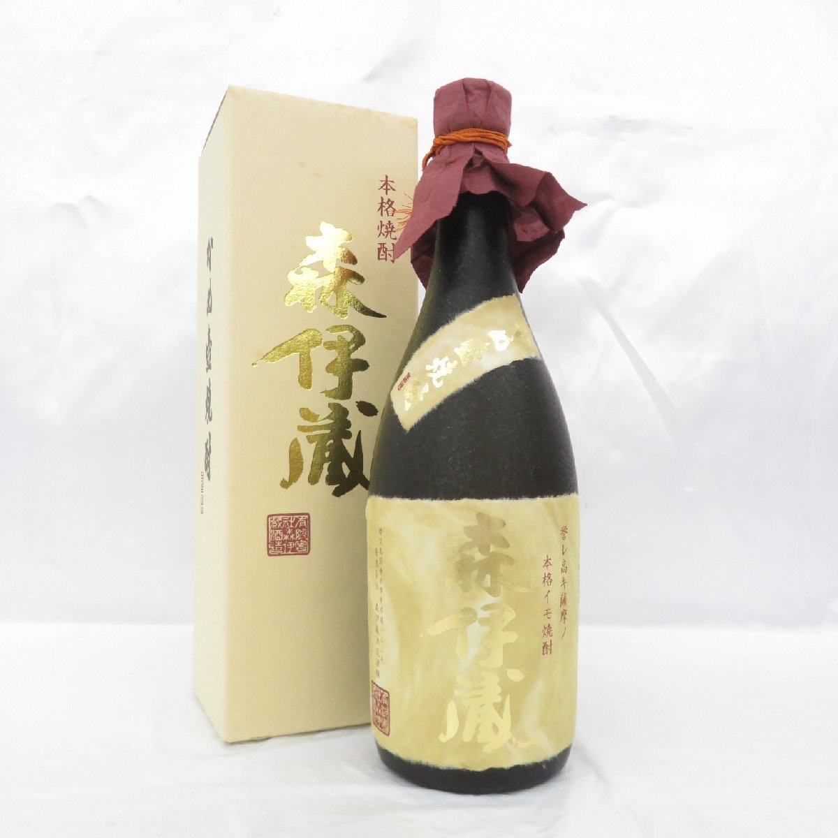 未開栓 ♪本格焼酎 森伊蔵 ゴールドラベル かめ壺焼酎 720ml 25% 古酒