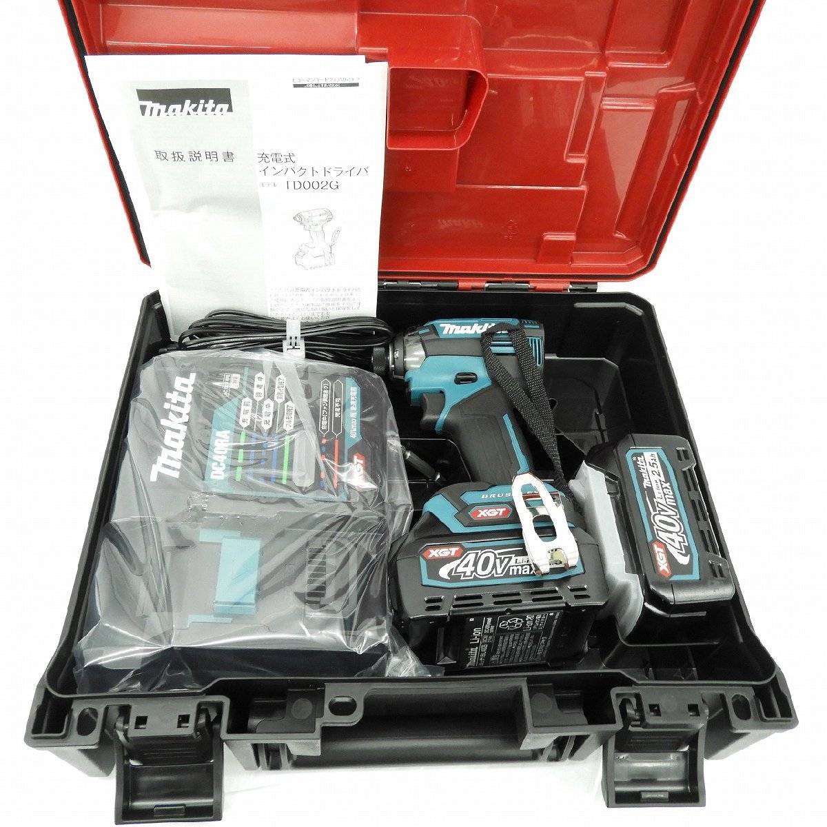 未使用品】makita マキタ 充電式インパクトドライバ TD002GRDX Blue
