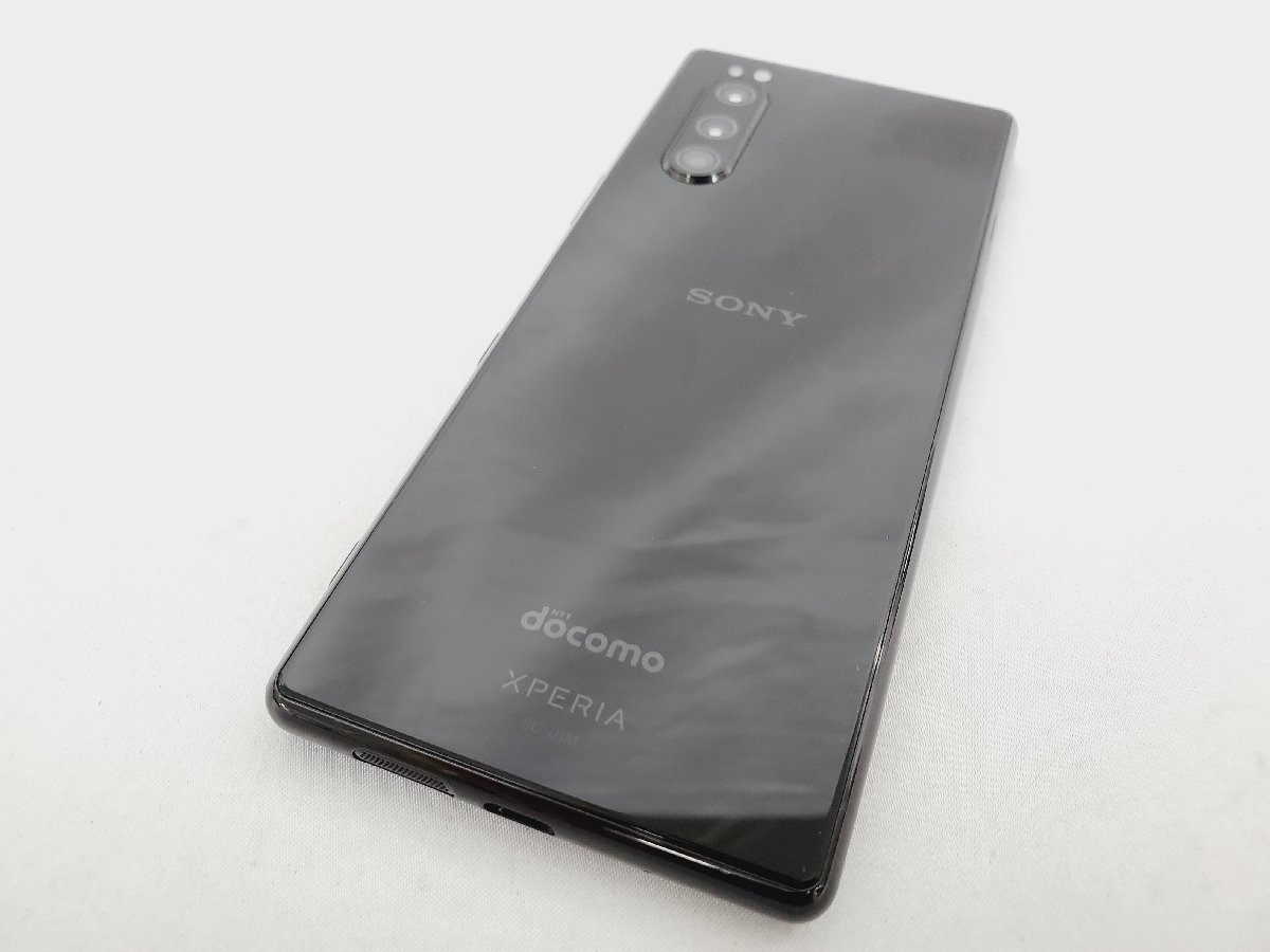 docomo SONY XPERIA ブラック 携帯スマホ 5年以上前の端末