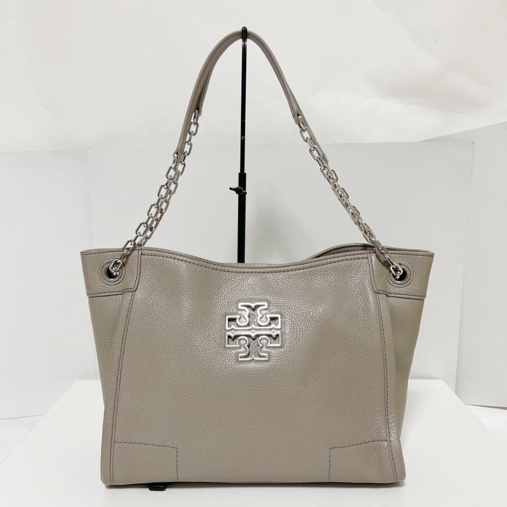 ☆極美品☆TORY BURCH トリーバーチ リュック フリンジ グレージュ-