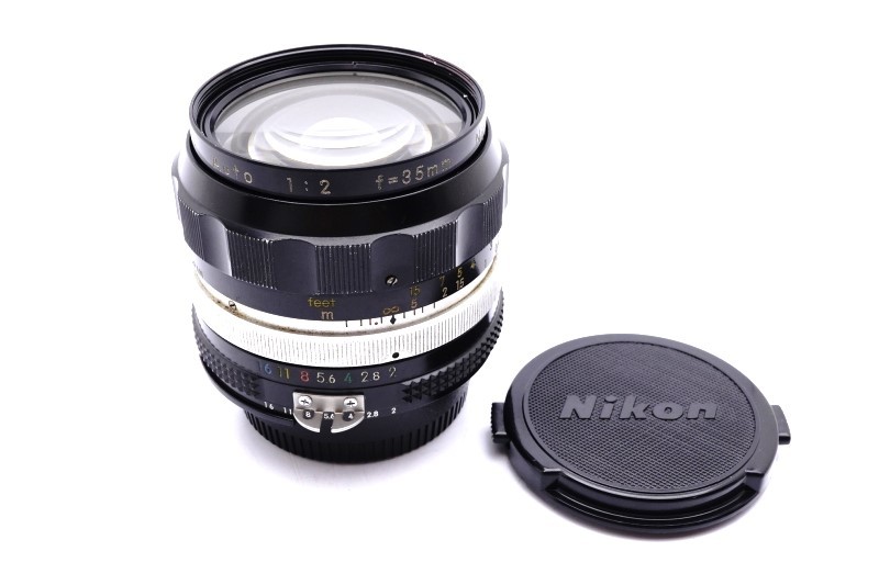 好評 Auto NIKKOR-O Ai Nikon 35mm ◇732 Ai改良 完動 レンズ ニコン