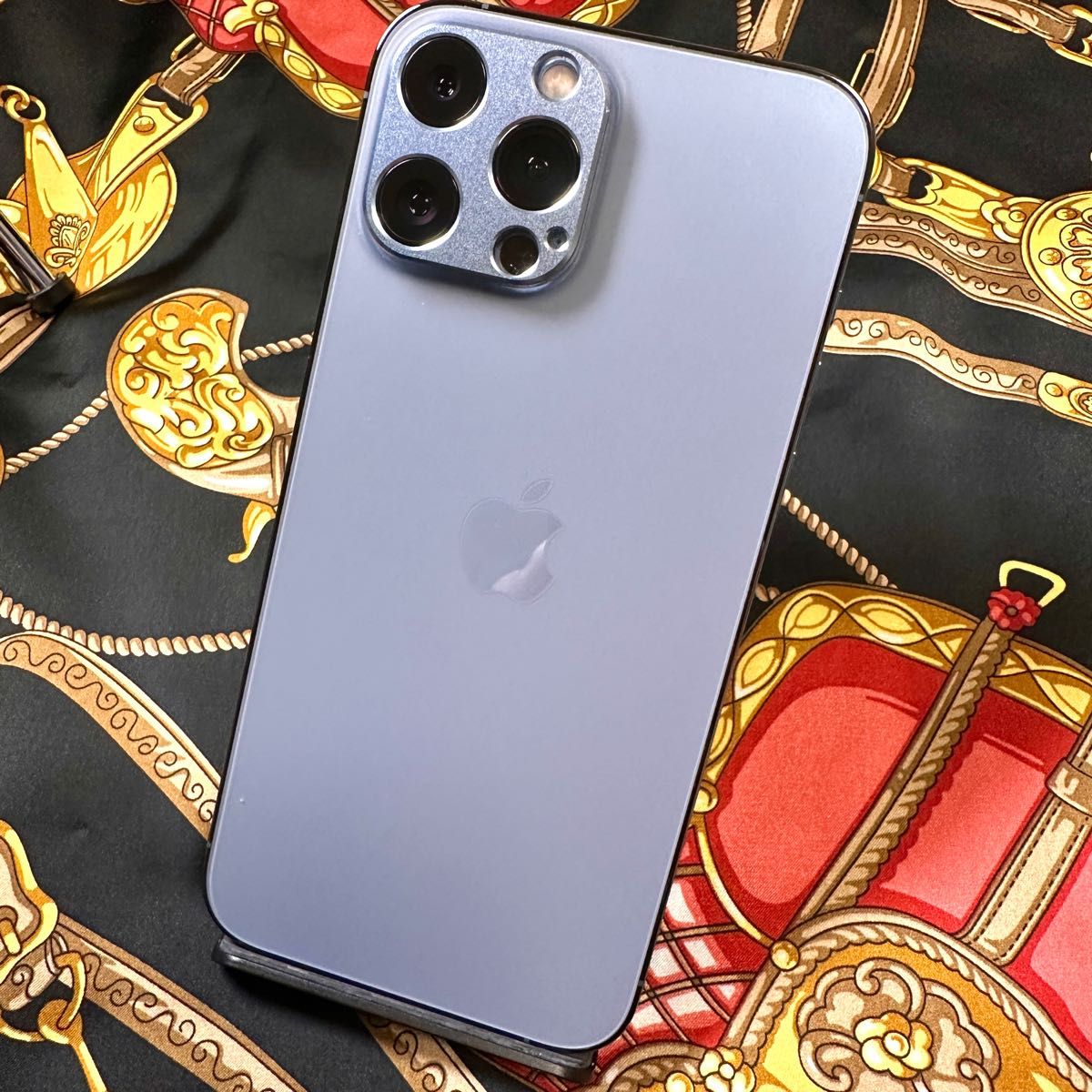 iPhone 13 ProMax 256GB アップル購入国内SIMフリー シエラブルー 美品