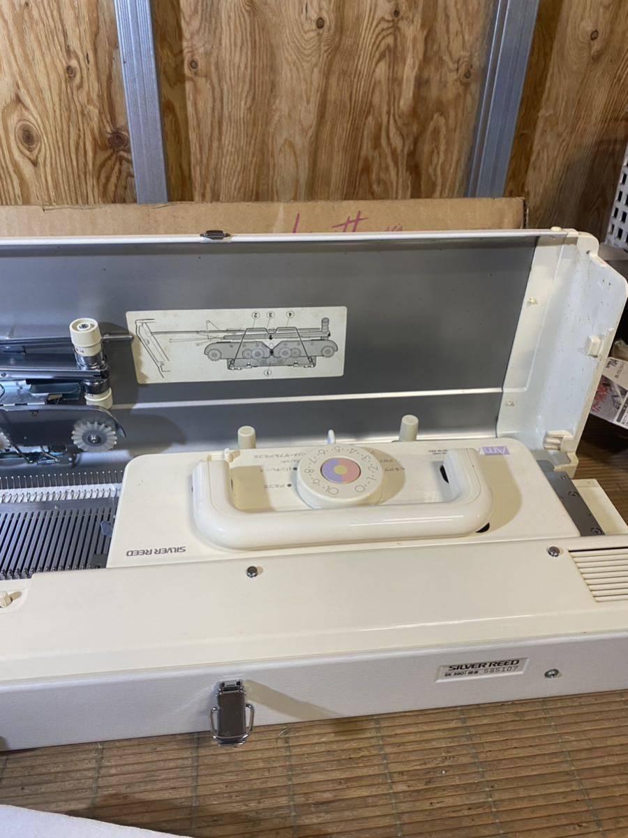 SILVER REED シルバーリード SK580 AmAm 編機/編み機 手工芸 ハンド