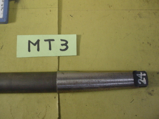 24.0mm  длинный  　 конический   дрель   общая длина  600mm  длина режущей кромки 390mm　MT3...　 подержанный товар  425