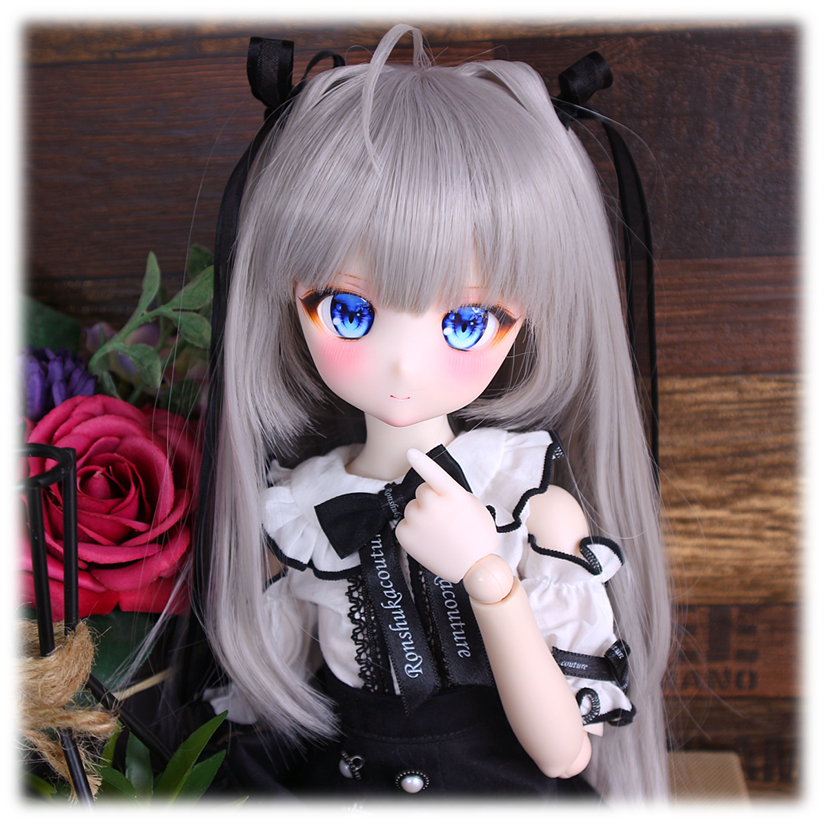 さにさにむーん】DDH-27 カスタムヘッド セミホワイト肌+ さにさにむーん】DDH-27 カスタムヘッド セミホワイト肌+