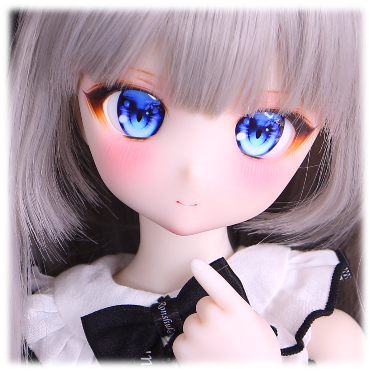 さにさにむーん】DDH-27 カスタムヘッド セミホワイト肌+ さにさにむーん】DDH-27 カスタムヘッド セミホワイト肌+