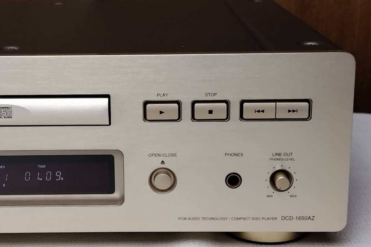 ◇動作良好◇DENON デノン DCD-1650AZ 【トレイベルト交換