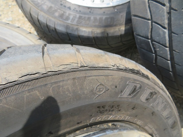 ☆FORMULA W-1 205/60R15 91H X393 X273 WORK WIND RECTIFY ZEX BBS風15×6.5JJ ◎現状品_画像5