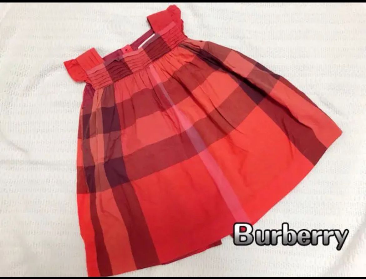 BURBERRY】バーバリー ワンピース １２Ｍ ８０cm｜PayPayフリマ