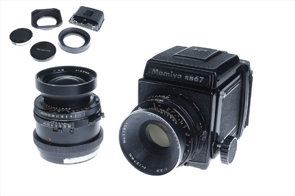 マミヤ MAMIYA RB67 PROFESSIONAL + SEKOR 1:3.8 127mm LENS レンズ