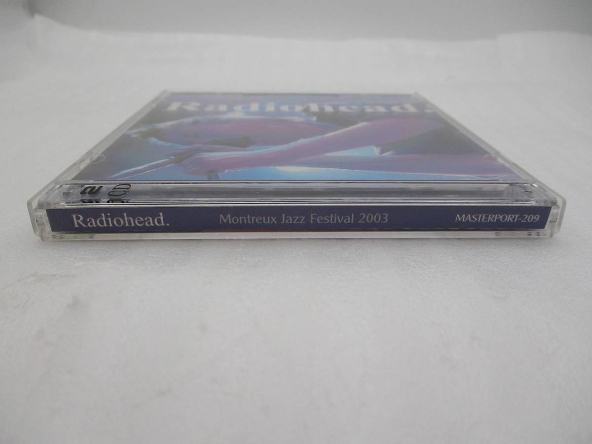 RADIOHEAD CD2枚組「Montreux Jazz Festival 2003」検索：レディオヘッド Live at Audiotorium Stravinski MASTERPORT-209_画像3