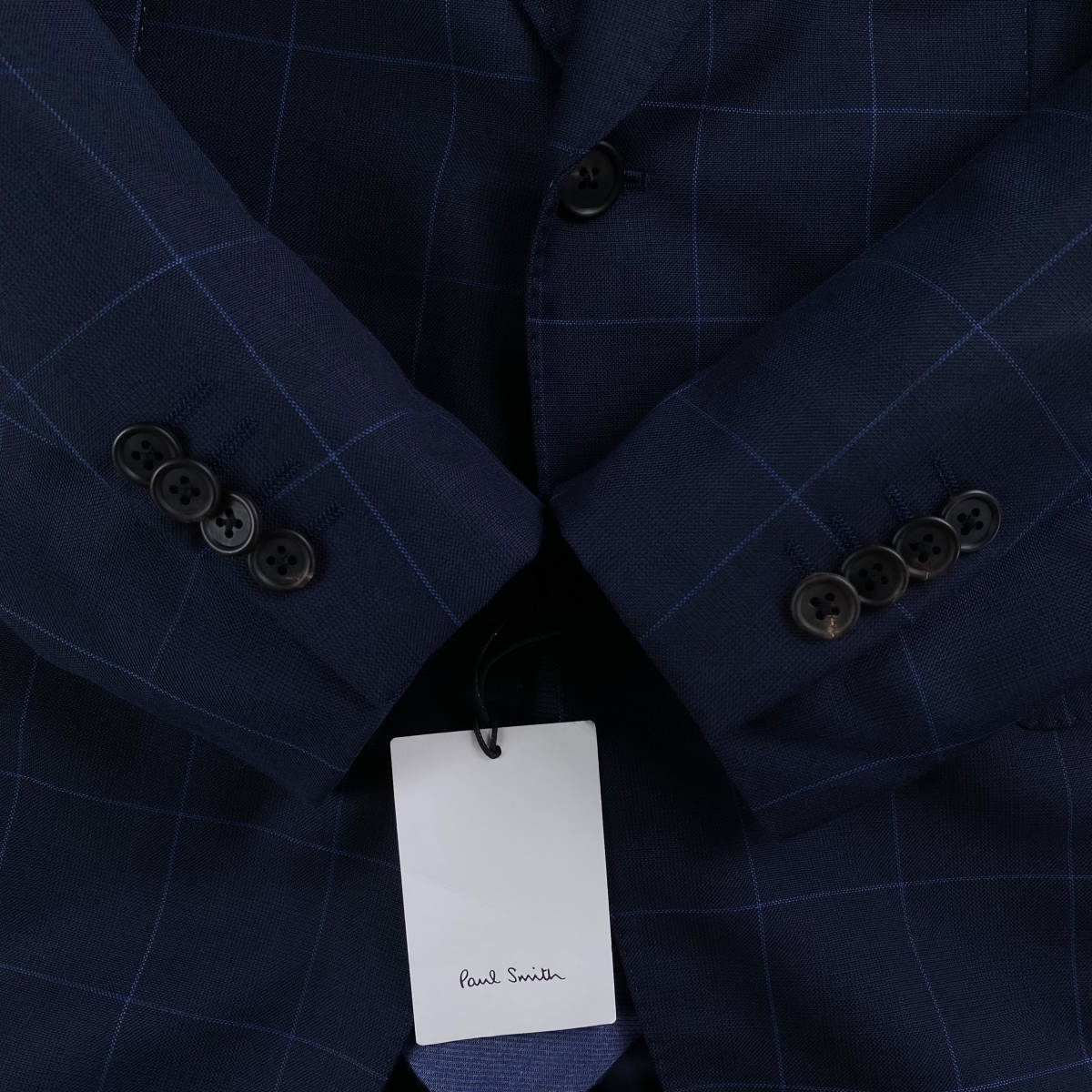 未使用級花柄!PaulSmith DORMEUIL AMADEUSセットアップスーツフラワー
